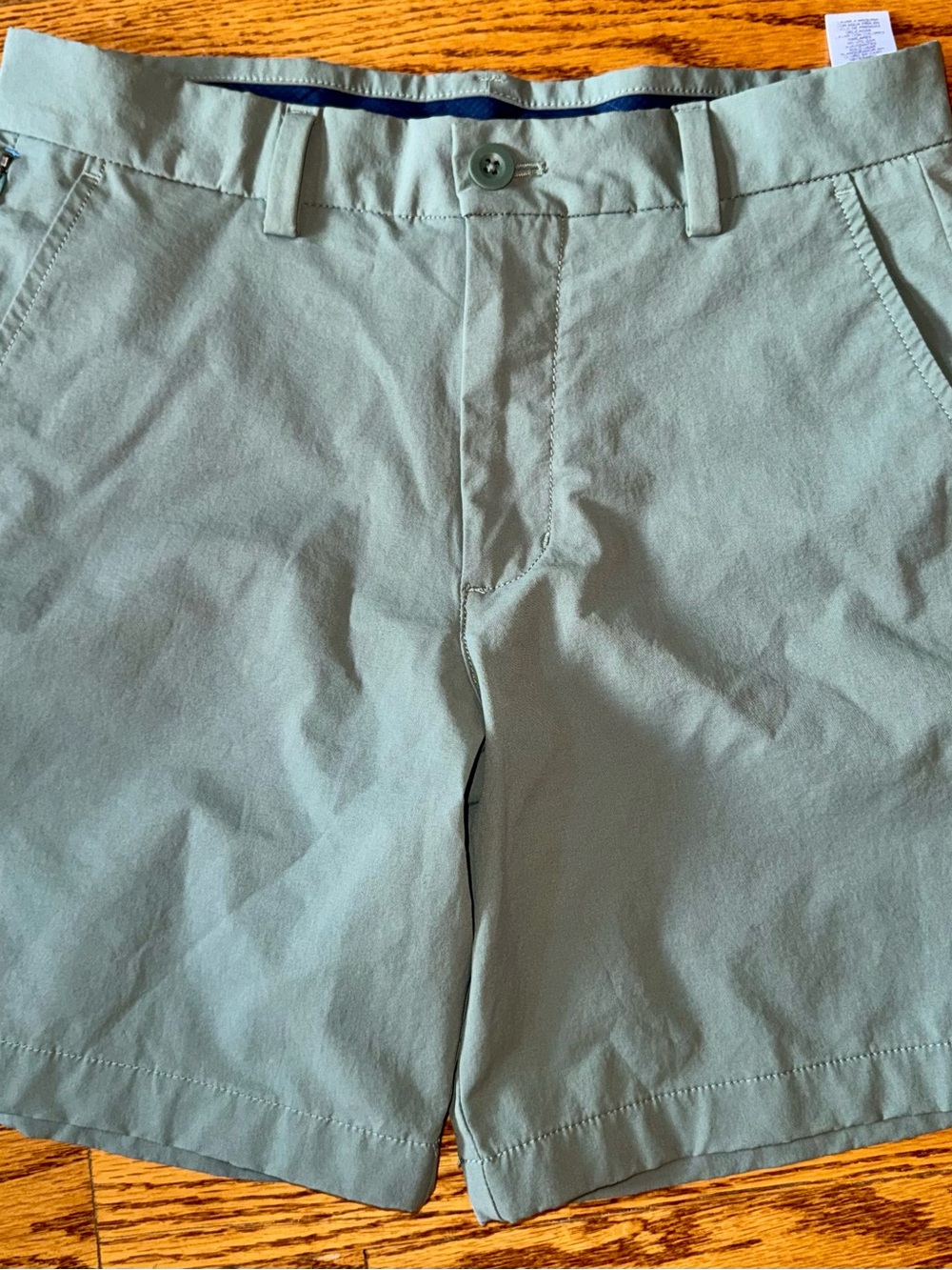 Vineyard Vines Men's Sage Green Athletic Shorts On the Go style Sz 28 7”